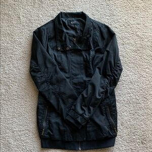 Black Women wind bomber jacket